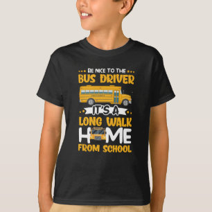 Camiseta Diseño De Autobús Para Conductor De Autobús O C