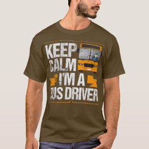 Camiseta Diseño De Autobuses Para Autobús Escolar O Conduct