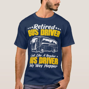 Camiseta Diseño De Autobuses Para Autobús Escolar O Conduct