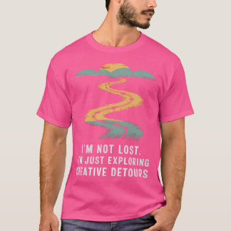 Camiseta Diseño de aventura creativa Inspirador A