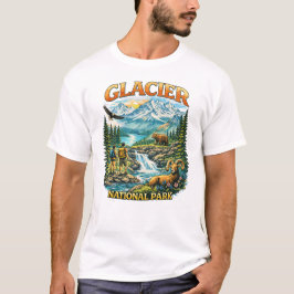 Camiseta Diseño de aventura de vida silvestre del Parque Na