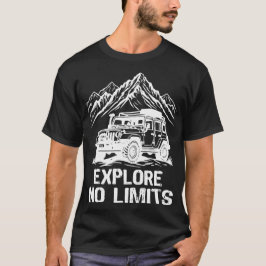 Camiseta Diseño de aventuras para automóviles en el extranj