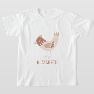 Camiseta Diseño de aves moderno y moderno