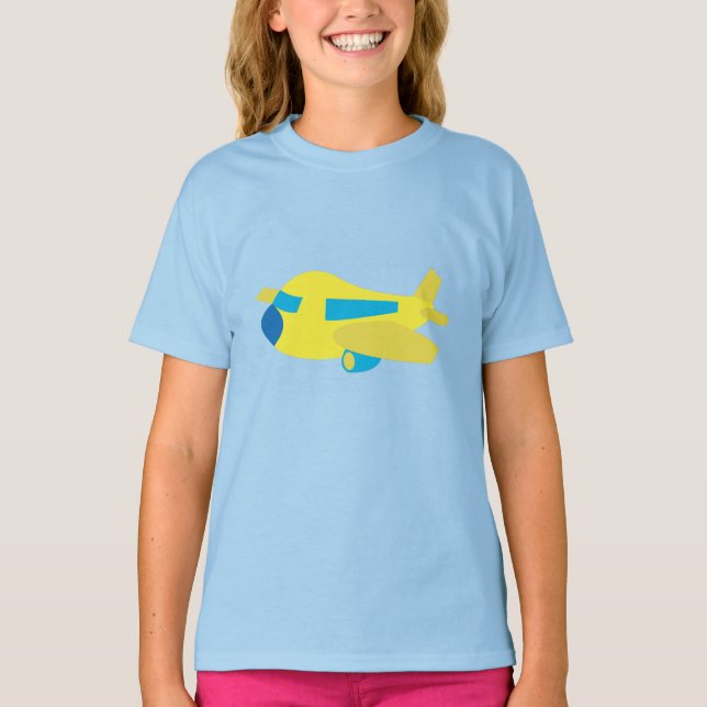 Camiseta Diseño de avión (Anverso)
