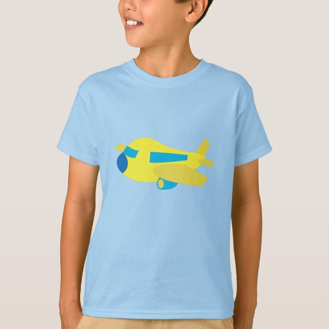 Camiseta Diseño de avión (Anverso)