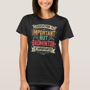Camiseta Diseño De Badminton Para Hombres Mujeres Niños Jue
