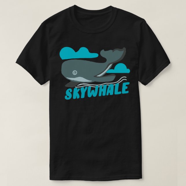 Camiseta Diseño de ballena de nieve 2 (Diseño del anverso)