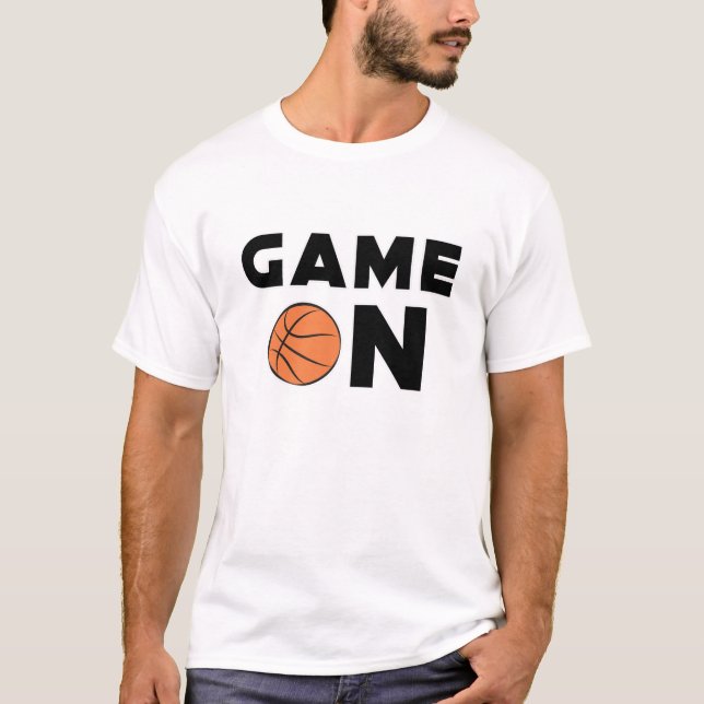 Camiseta Diseño de baloncesto (Anverso)