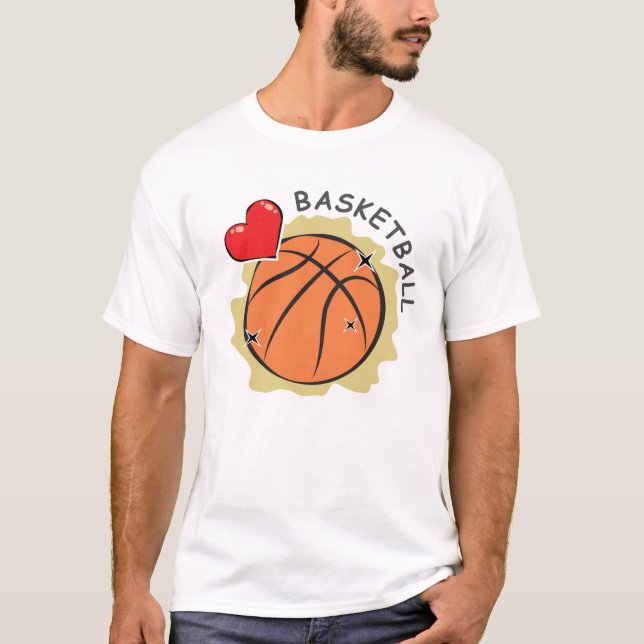 Camiseta Diseño de baloncesto (Anverso)