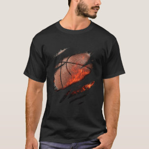 Camiseta Diseño de baloncesto en mí