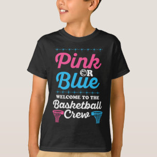Camiseta Diseño de Baloncesto Revelador de Género para un F
