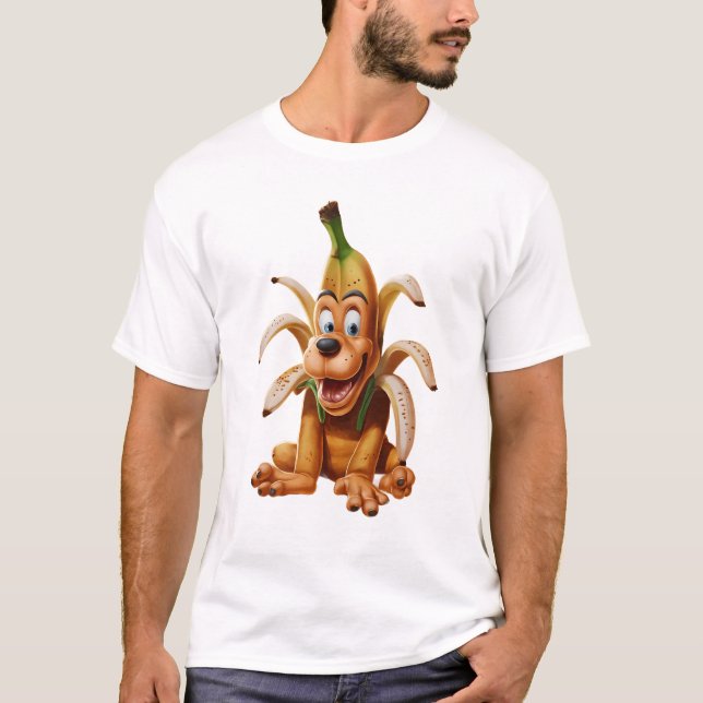 Camiseta diseño de banana divertida (Anverso)
