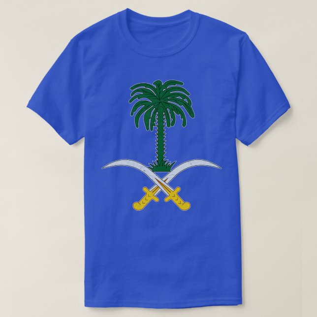 Camiseta Diseño de bandera con estilo de Arabia Saudita 1 (Diseño del anverso)