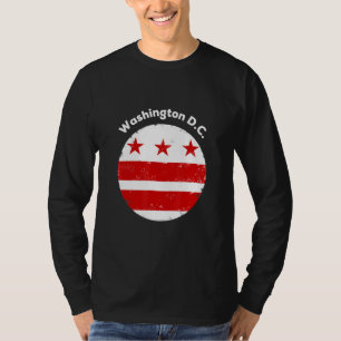Camiseta Diseño De Bandera Dc De Guay Washington Para Todas