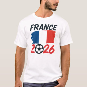 Camiseta Diseño de bandera de colores de Francia 2026 para 