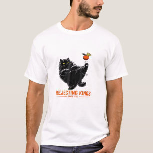 Camiseta Diseño de bandera patriótica Rechazando reyes desd