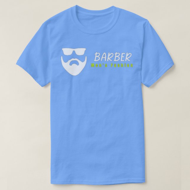 Camiseta Diseño de Barbería 4 (Diseño del anverso)