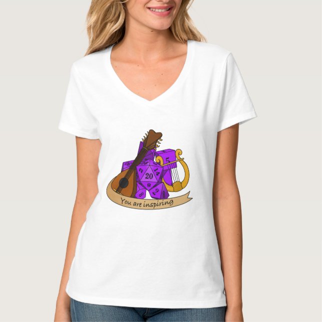 Camiseta Diseño de Bard Dice (Anverso)