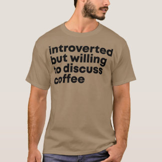 Camiseta Diseño de Barista Presentado pero dispuesto a disc