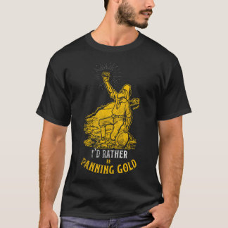 Camiseta Diseño de bateo de oro Manga de béisbol