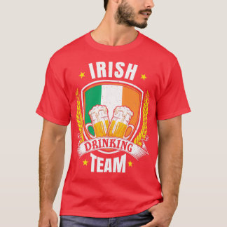 Camiseta Diseño de bebederos para equipos irlandeses