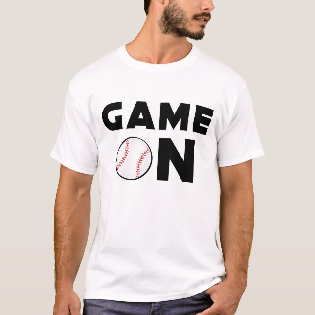Camiseta Diseño de béisbol (Anverso)