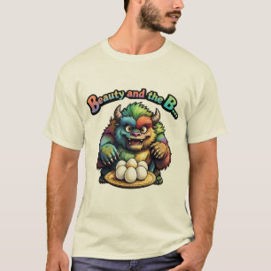 Camiseta Diseño de bestias - por Maaya_Prints, equipo mascu