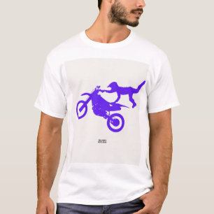 Camiseta Diseño de bicicleta roja