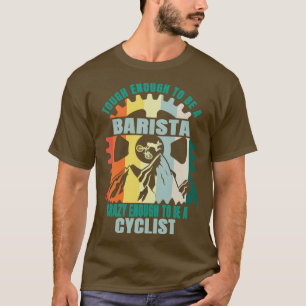 Camiseta Diseño de Bicicletas Barista