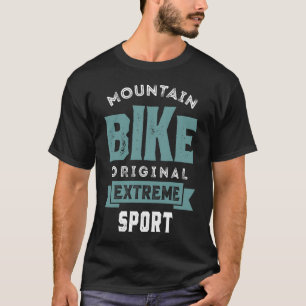 Camiseta Diseño de bicicletas de montaña