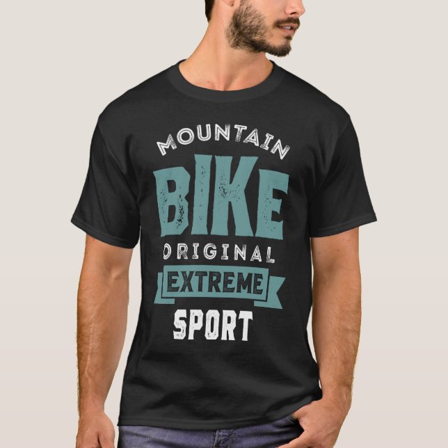 Camiseta Diseño de bicicletas de montaña (Anverso)