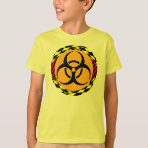 Camiseta Diseño de Biohazard por Kenneth Yoncich
