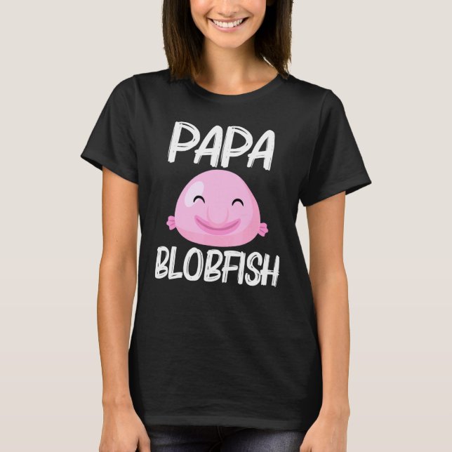 Camiseta Diseño de Blobfish Guay Para Hombres Pescadores (Anverso)