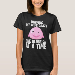 Camiseta Diseño de Blobfish Guay Para Hombres Pescadores