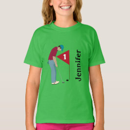 Camiseta Diseño de bolas de golf