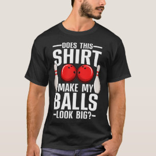 Camiseta Diseño De Bolas Guay Para Hombres Mujeres Boliche