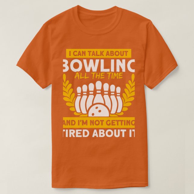 Camiseta Diseño de boliche para el jugador de bolos Spare B (Diseño del anverso)