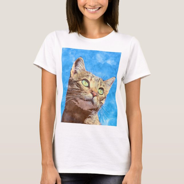 Camiseta Diseño de bonito Kitten (Anverso)