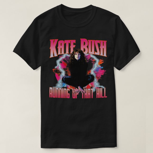 Camiseta Diseño de Bootleg Kate Bush Fanart (Diseño del anverso)