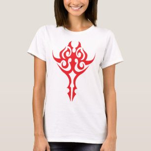 Camiseta Diseño de borde floral ornamental clásico