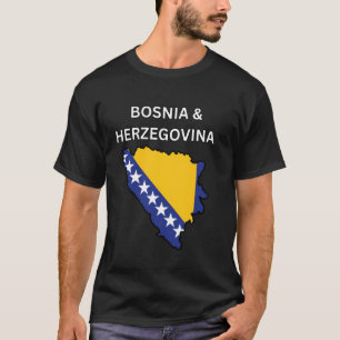 Camiseta Diseño de Bosnia y Herzegovina
