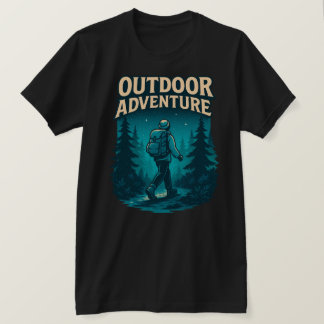 Camiseta Diseño de bosques para caminatas al aire libre