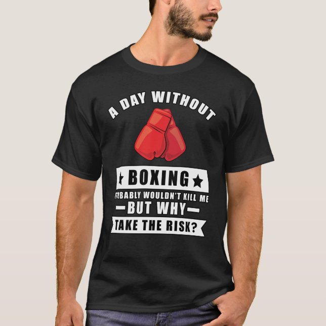 Camiseta Diseño de boxeo (Anverso)