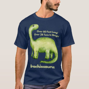 Camiseta Diseño de Brachiosaurus