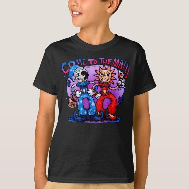 Camiseta Diseño de Brecha de Seguridad de Fnaf (Anverso)