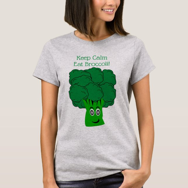 Camiseta Diseño de Broccoli (Anverso)