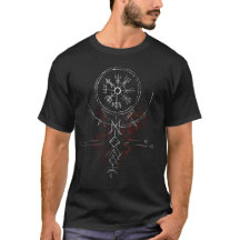 Diseño de brújula nórdica Vegvisir