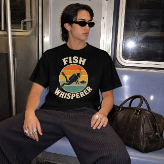 Camiseta Diseño de buceo de Fish Whisperer