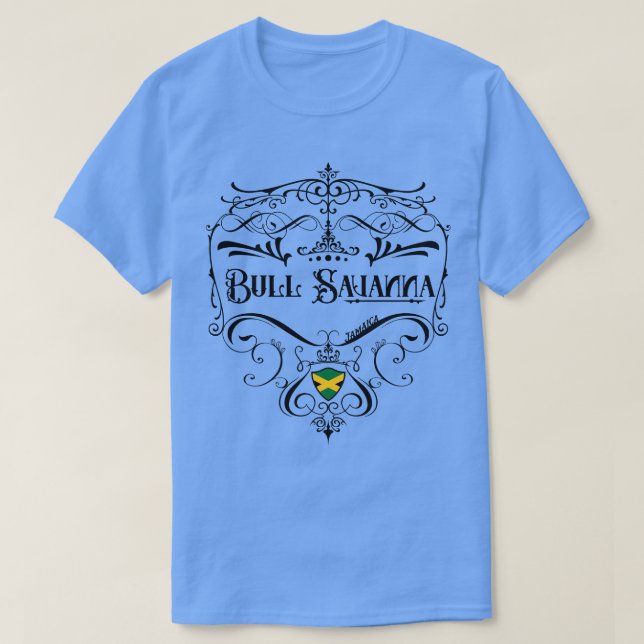 Camiseta Diseño de Bull Savanna Vintage (Diseño del anverso)