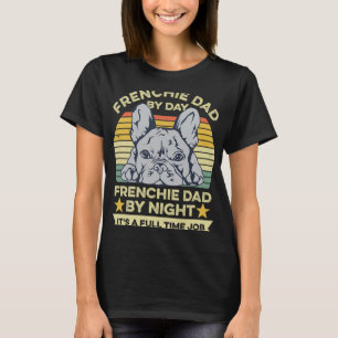 Camiseta Diseño de Bulldog francés para tu padre francés
